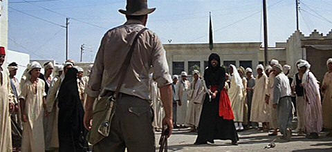 Ninja in Raiders of the Lost Ark