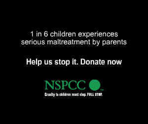 NSPCC poster serious maltreatment by parents