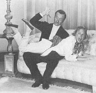  David Niven spanking woman's bottom